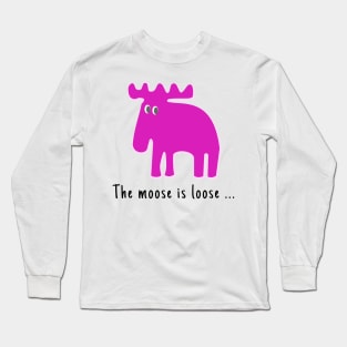 Moose Long Sleeve T-Shirt